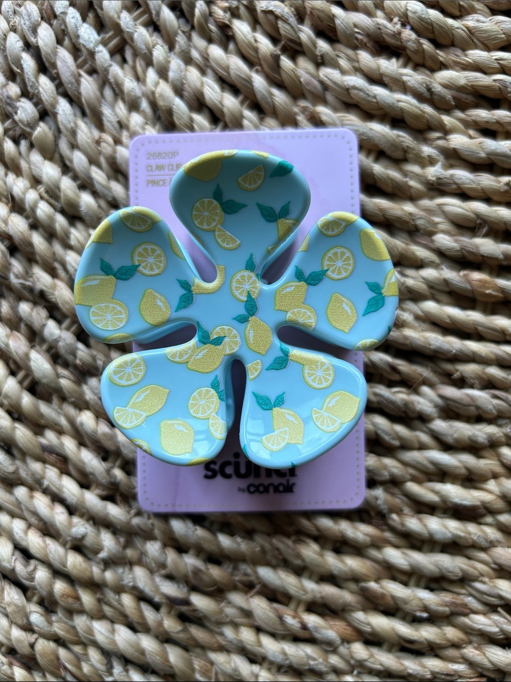 4/$10 Lemon hair clip